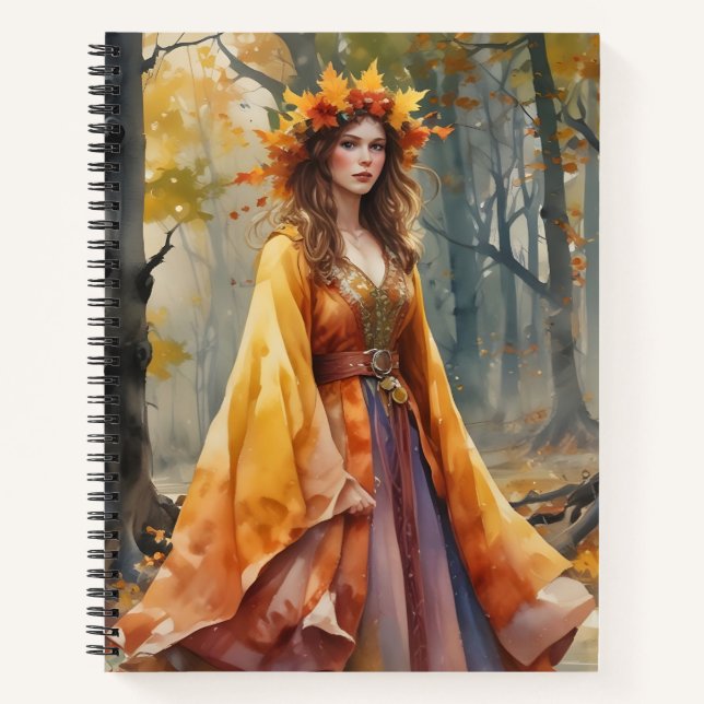 Cuaderno Corona de Otoño (Anverso)