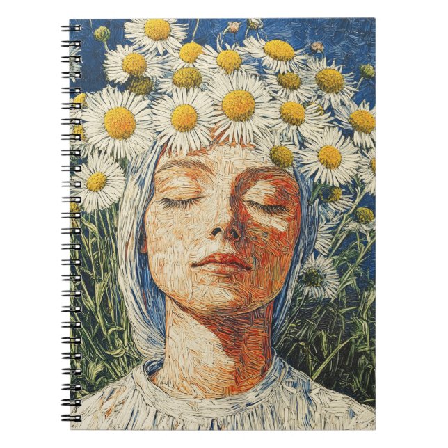 Cuaderno Corona de Petals Textured Nature Art Notebook (Frente)