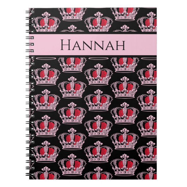 Cuaderno Corona de princesas (Frente)