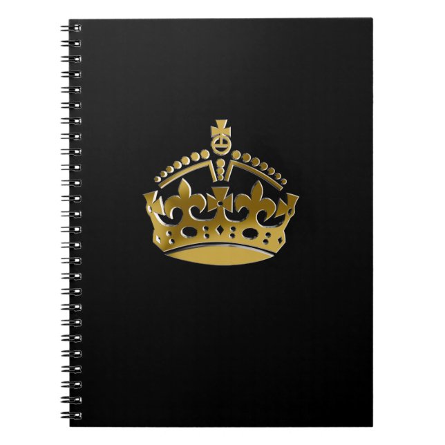 Cuaderno Corona dorada (Frente)