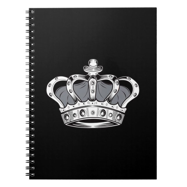 Cuaderno Corona - Gris (Frente)