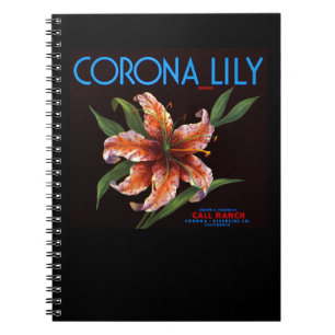 Cuaderno Corona Lily
