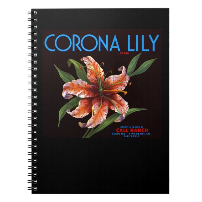 Cuaderno Corona Lily (Frente)
