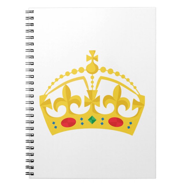 Cuaderno Corona real (Frente)