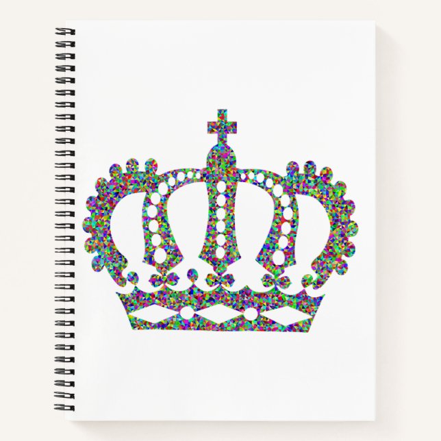 Cuaderno Corona Real en patrones  (Anverso)