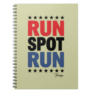 Cuaderno Corre Spot Corre Trump 2024