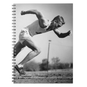 Cuaderno Corredor masculino