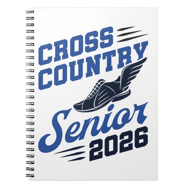 Cuaderno Corredor XC 2026 de Cross Country Senior (Frente)