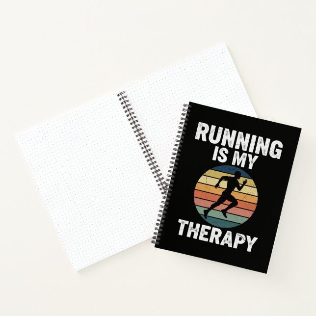 Cuaderno Correr es mi terapia (Interior)