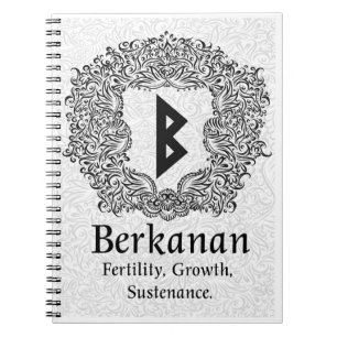 Cuaderno Correra de Berkanan /Fertilidad / Versión blanca