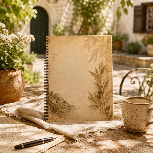 Cuaderno Correspondencia de la Villa de Olivos Mediterránea