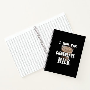 Cuaderno Corro por Leche de Chocolate Corriendo