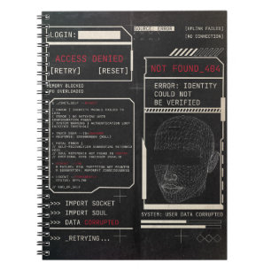 Cuaderno Corrupto - Diseño de calzado tecnológico-brutal