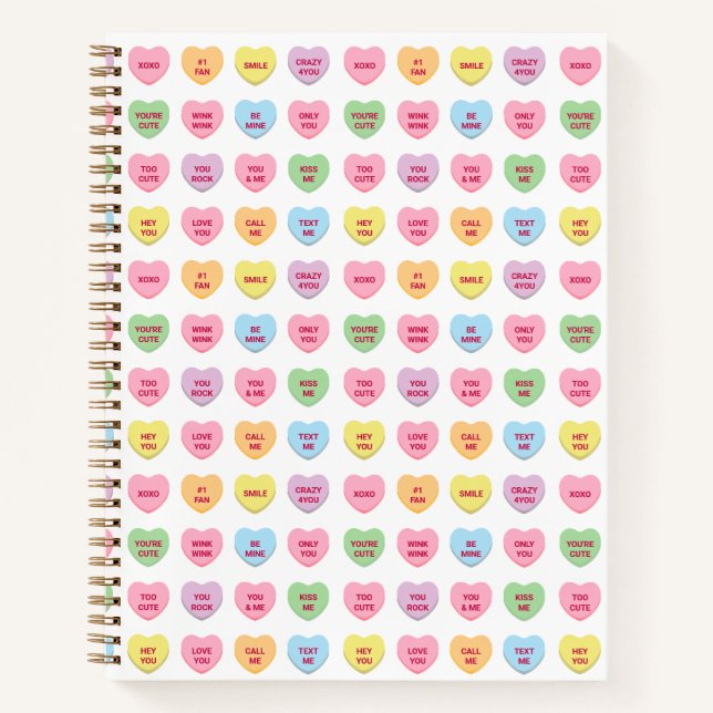 Cuaderno Corta chica personalizado divertida conversación d (Anverso)
