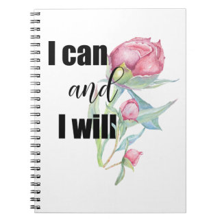 Cuaderno CORTA COTA MOTIVATIVA, puedo y lo haré