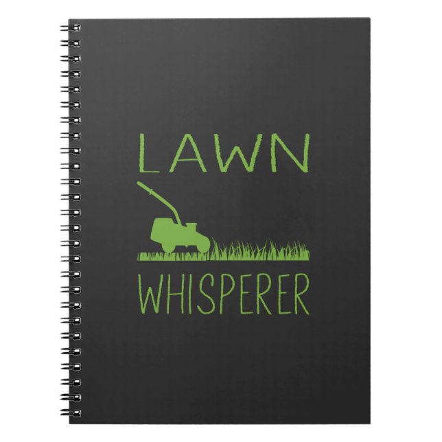 Cuaderno Cortacésped de jardín (Frente)