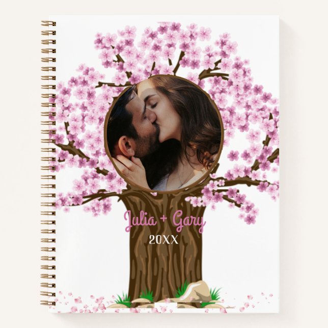Cuaderno Corte Couple Personalizado Photo Journals (Anverso)