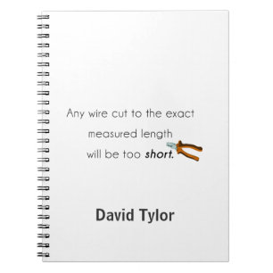 Cuaderno ¡Corten demasiado!