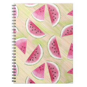 Cuaderno Cortes de sandía para pintura Pintura de brotes
