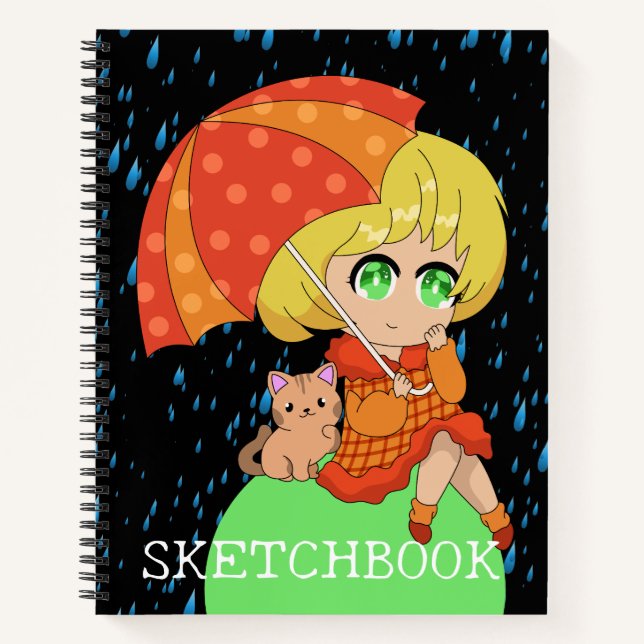 Cuaderno Cortesía de Kawaii Chica (Anverso)