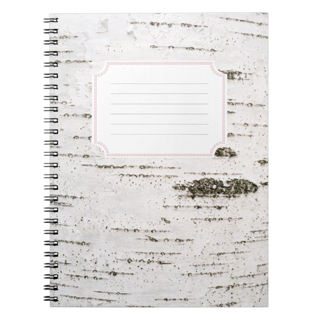 Cuaderno Corteza de Birch (Frente)