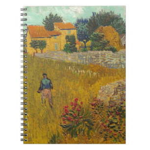 Cuaderno Cortijo de Vincent van Gogh el   en Provence, 1888