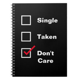 Cuaderno Cosa única divertida tomada No importa la fecha de