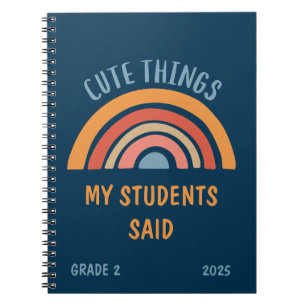 Cuaderno Cosas aburridas dijeron mis estudiantes profesor d