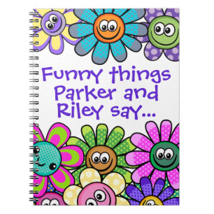 Cuaderno Cosas divertidas que dicen mis hijos