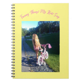 Cuaderno Cosas divertidas que dicen mis hijos