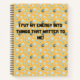 Cuaderno Cosas florales que importan