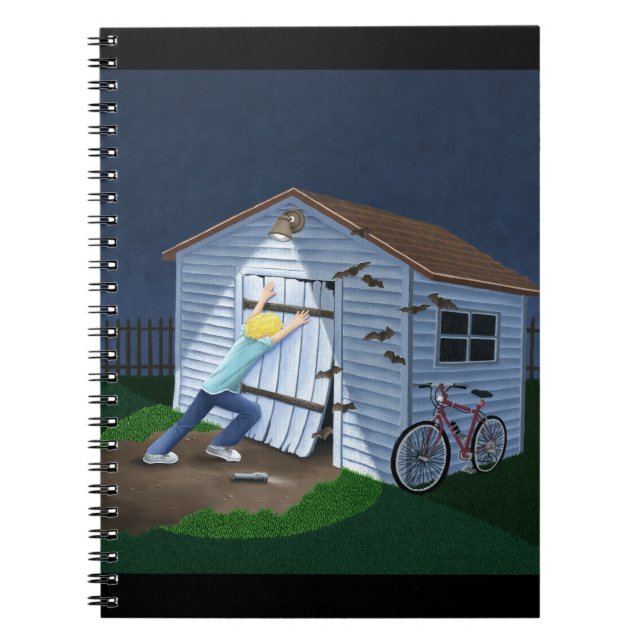 Cuaderno Cosas que caen en la noche (Frente)