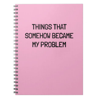 Cuaderno Cosas que de alguna manera se convierten en mi pro