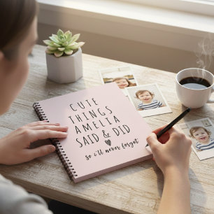 Cuaderno Cosas que dicen mis hijos Memorable citas divertid