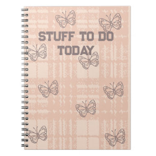 Cuaderno Cosas que hacer Hoy