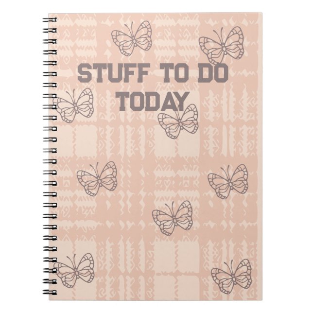 Cuaderno Cosas que hacer Hoy (Frente)