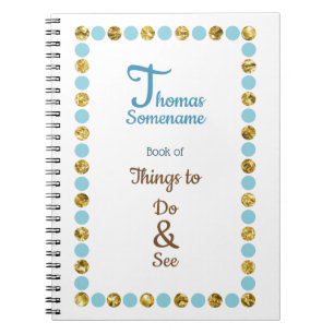 Cuaderno Cosas que hacer y ver