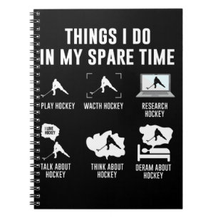 Cuaderno Cosas que hago en mi tiempo libre Spielen Sie Hock