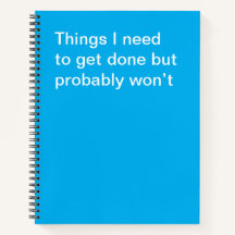 Cosas que necesito hacer, pero probablemente no.