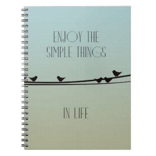 Cuaderno Cosas simples Aves