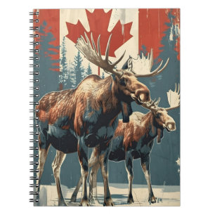 Cuaderno Cosecha de alce de Canadá