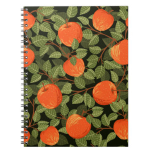 Cuaderno Cosecha de Apple: Verde deja vintage