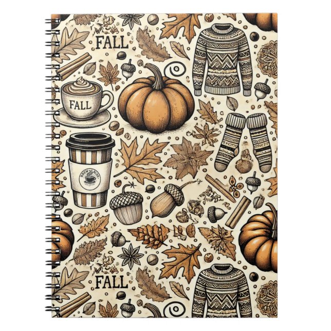 Cuaderno Cosecha de otoño (Frente)
