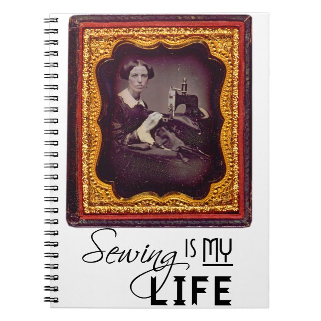 Cuaderno Coser es mi vida (Frente)