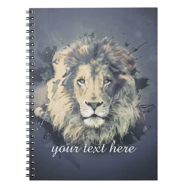 Cuaderno COSMIC LION KING | Portátil Personalizado (80 pági (Frente)