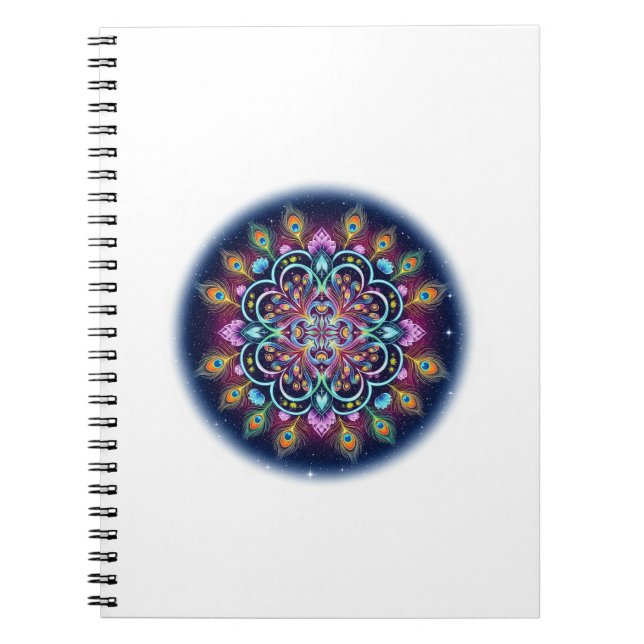 Cuaderno Cosmic Mandala Spiral Notebook (Frente)