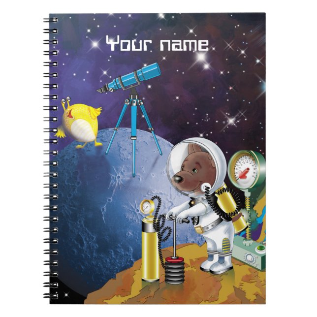 Cuaderno cosmos (Frente)