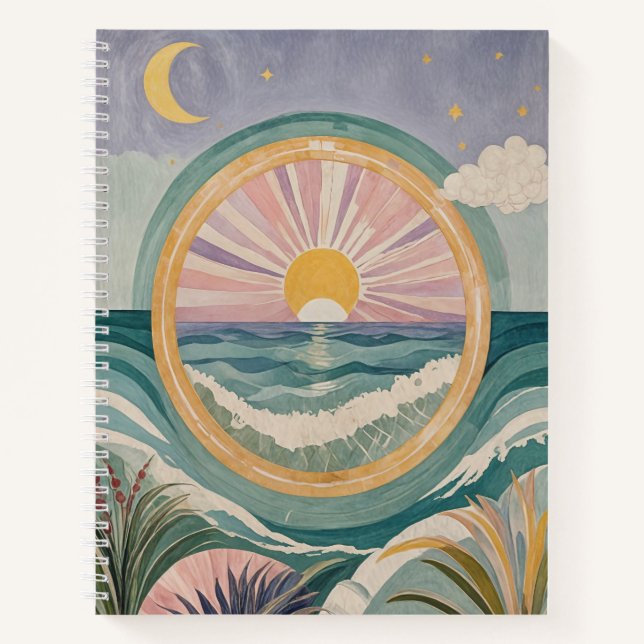 Cuaderno Costa Celestial Tropical (Anverso)