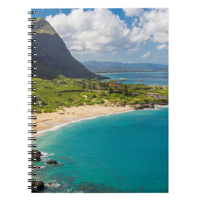 Cuaderno Costa de la playa de Makapuu (Frente)