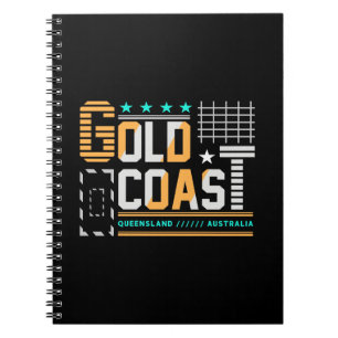 Cuaderno Costa de Oro Queensland Australia Diseño de Viajes